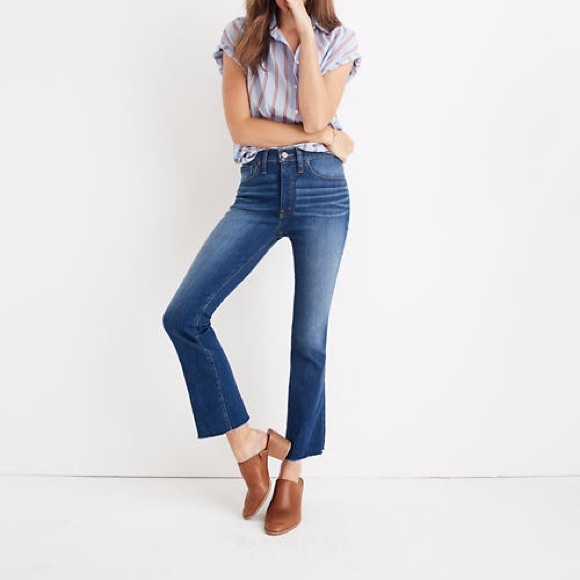 Madewell Cali Demi Boot Jeans - Picture 1 of 5